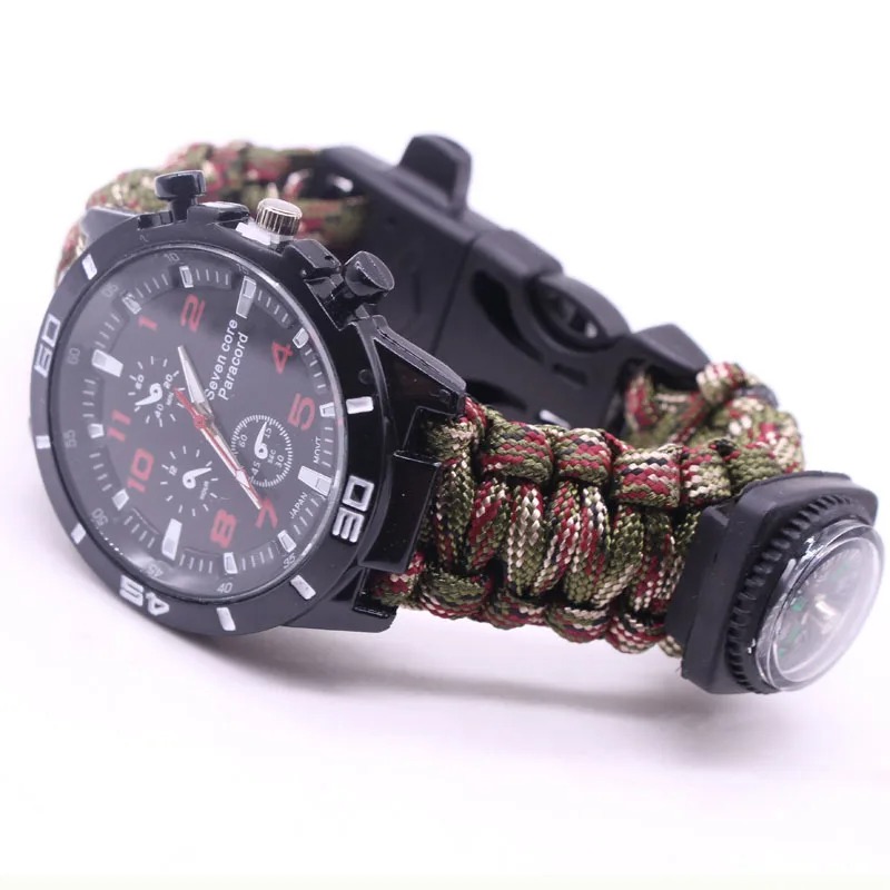 Reloj multifuncional para exte - Fire Starting Kit reseña y precio